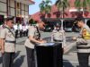 Polres Gowa Gelar Upacara Serah Terima Jabatan Pejabat Utama dan Kapolsek Jajaran