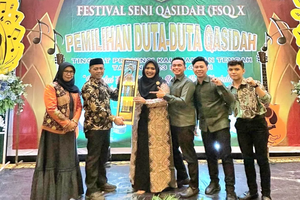 Kafilah Murung Raya raih juara umum FSQ X Kalteng