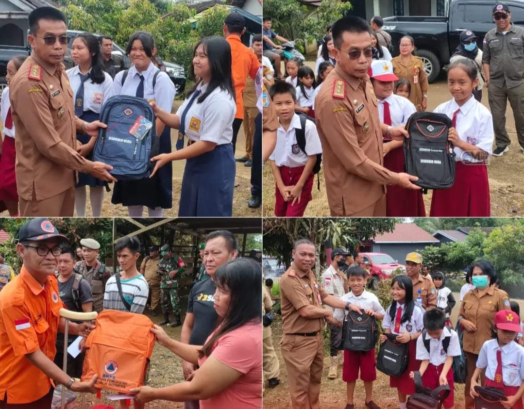 Pj Bupati Murung Raya Tinjau Lokasi Kebakaran di Desa Konut