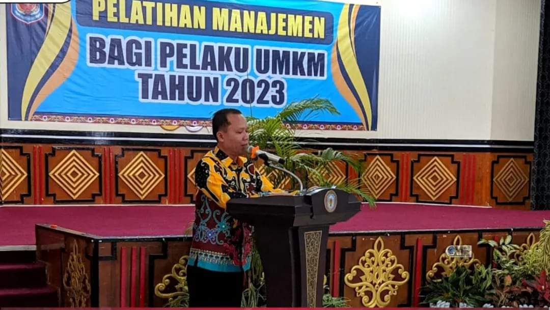 Asisten III Setda Buka Pelatihan Manajemen bagi Pelaku UMKM