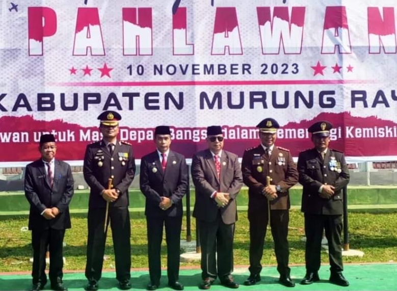 Ketua DPRD Murung Raya Hadiri Upacara Hari Pahlawan Nasional