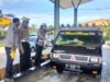 Pastikan Layak, Sat Lantas POLRES GOWA GELAR RAMP CHECK Kendaraan Angkutan Barang