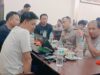 Jalin Silaturahmi Kapolres Pelabuhan Makassar Ngopi Bareng Bersama Awak Media