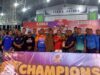 Kejuaraan Bola Volly Barito Utara Cup l, Piala PJ. Bupati Resmi di Tutup